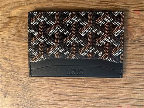 goyard card holder inside|Goyard card holder retail price.